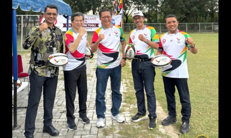 KONJEN JEPANG KUNJUNGI RUGBY ACEH